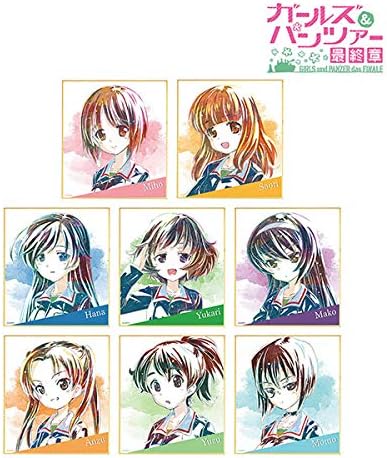 Amazon ガールズ パンツァー 最終章 トレーディング ａｎｉ ａｒｔ ミニ色紙 ｖｏｌ １ ｂｏｘ商品 アニメ 萌えグッズ 通販