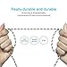 MAXGADGET Lightning USB Cable, 3Pack(3FT+6FT+10FT) Nylon Braided Lightning to USB Charging Cables for for iPhone 7/ SE / 6s/ 6 Plus/ 6, iPad Air 2, iPad Pro and More-Sliver&Black
