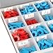 Really Good Stuff EZread Color-Coded Magnetic Letter Kit with Storage Case – Magnetic Letters Make Spelling, Phonics and The Alphabet Fun, Hands On and Interactive – (240 Letter Magnets Total)