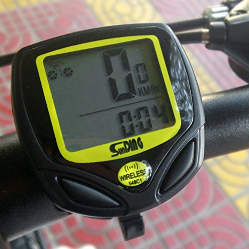 Waterproof Cycling Bicycle Mountain Road Bike Computer Odometer Speedometer Bicycle Computer Wireless LED Backlight