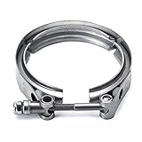 PTNHZ Universal Stainless Steel 3.5" V Band Clamp