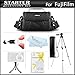 Accessories Kit For Fuji Fujifilm FinePix HS30EXR, Fujifilm X-E1 SL300 S8200 S8300 S8400 S8500 S6800 S4700 S4800, SL1000 HS50EXR, X100S, X20, X-M1, X-E2, S8600, S9200, S9400W, S9800, S9900W, S1, X-T10
