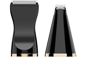 oneisall 2 Speed Cat Clippers Replacement Double Blade, for Trimming Dog's Hair Around Paws, Eyes, Ears, Face for Model Numbe