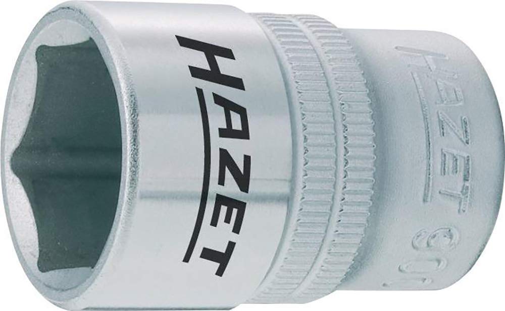HAZET 900-28 47 mm 6-Point Hexagon Traction Profile Socket - Chrome-Plated/Polished