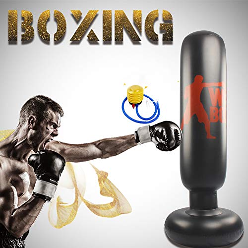 image for Coolcycling Punching Bag MMA Target Bag, Free-Standing Inflatable Punc