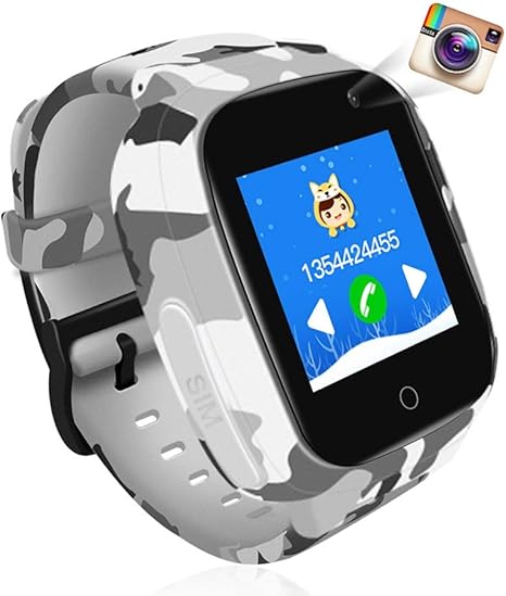 Amazon Co Jp Lging キッズウォッチ防水かわいいスマートウォッチキッズgps Wifiロングスタンバイタイムカメラサポートandroid Ios用のボイスチャット ホーム キッチン
