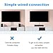 Sound Bar,TV Sound Bar Wired and Wireless Bluetooth Audio Double Bass Speakers for TV,PC,Cellphone and Home Theater Surround Sound Bar (Black)