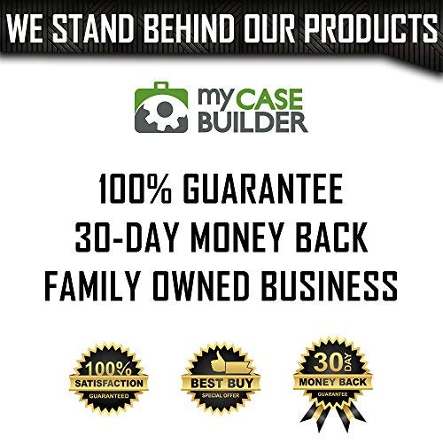 MY CASE BUILDER 2 Pistol 8 Magazine Foam Insert - Handgun, Ammunition Mag Storage for .50 Caliber Ammo Cans - Pre-Cut Military Grade Polyethylene Foam Liner (Ammo Can Not Included) - Thumbnail 7