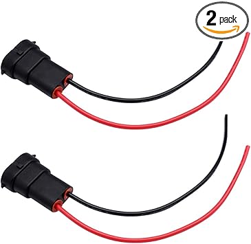 H11 H8 880 881 Male Adapter Wiring Harness Sockets Wire For Headlights Fog Light