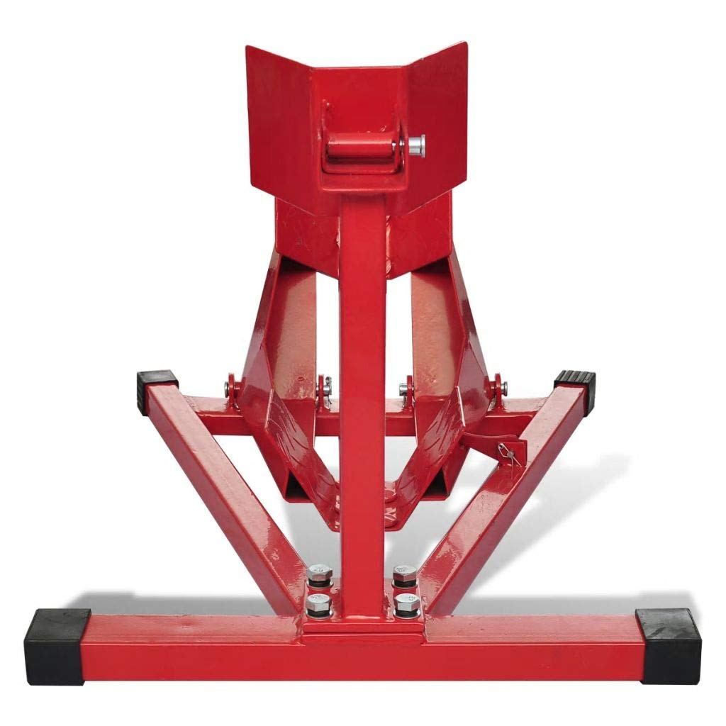 vidaXL Stand Moto pour Roue B/&eacute;quille dAtelier pour Moto /&Eacute;l/&eacute;vateur Levage