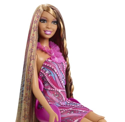 Barbie Hair Tattoos African American Doll Buy Online In Uae
