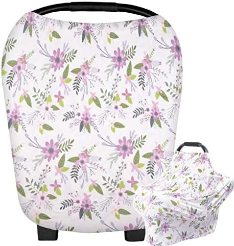 Nursing Cover - Breastfeeding Cover Carseat Canopy for Baby Infant, Car Seat Covers for Babies