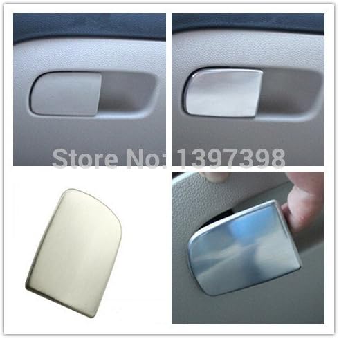 Ryvox(TM) For VW skoda octavia a7 2015 headlight switch adjuster trim cover sticker stainless steel bezel auto accessories