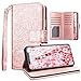 Fingic Wallet Case for iPhone Xs Max,Case for iPhone Xs Max,Glitter Flip PU Leather Credit Card Holder Cash Pockets Wristlet Protective Phone Case for Apple iPhone Xs Max 2018 6.5