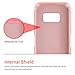 BENTOBEN Galaxy S8 Plus Case, Samsung Galaxy S8+ Case, Shockproof Anti-Scratch Heavy Duty Rugged 3 in 1 Hybrid PC Soft Silicone Protective Cute Case for Samsung Galaxy S8 Plus (6.2 Inch), Rose Gold