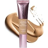 MCoBeauty - Miracle Flawless Skin Liquid Foundation - Honey Shade - Buildable Dewy-Finish Formula with Hyaluronic Acid, Coconut Water and Rose Flower Water - Beauty Products