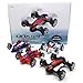 GuGio Copter Drone Flying Car, Durable Children Inertia Toy Car Mode Push & Pull Toys (Random Color)