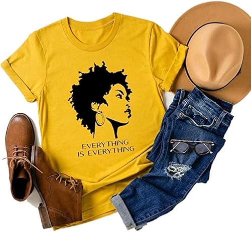 CONTEANER Black History Shirts Womens Music T Shirt Rapper Lauryn - Main Image