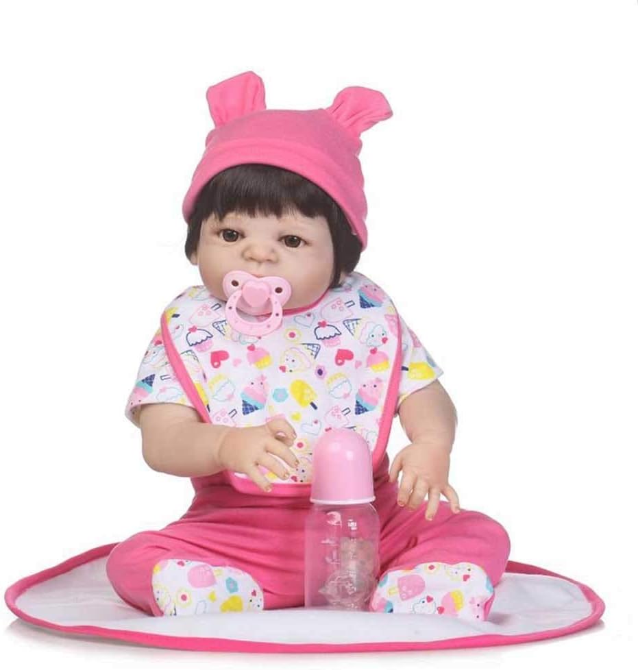 Prezzo WYCD Bambola Rinata Realistica Vinile Siliconico Reborn Bambino Bambola 22Pollici 57Centimetri Magnetica Bocca Giocattolo Ragazza Offerte