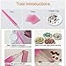 Kisstaker DIY 5D Diamond Sticker Cross Stitch Painting Kits Arts Crafts Rainy Night 42x50cm(16.5x19.5