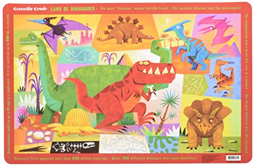 Crocodile Creek Land of Dinosaurs Placemat