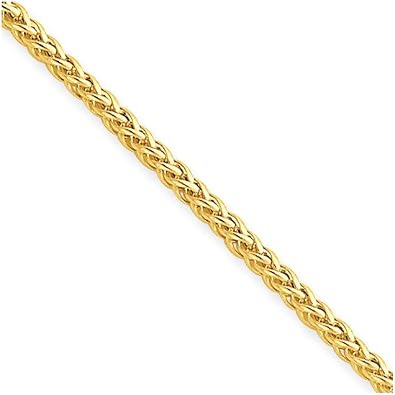 Light Wheat Chain Necklace Jewelry 