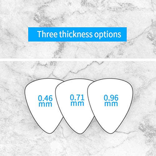 2 Sheets Guitar Fretboard Note Decals Scale Sticker Neck Fingerboard Frets Sticker for Beginner For 6 Strings Acoustic Electric Guitar & 9 Packs Guitar Picks