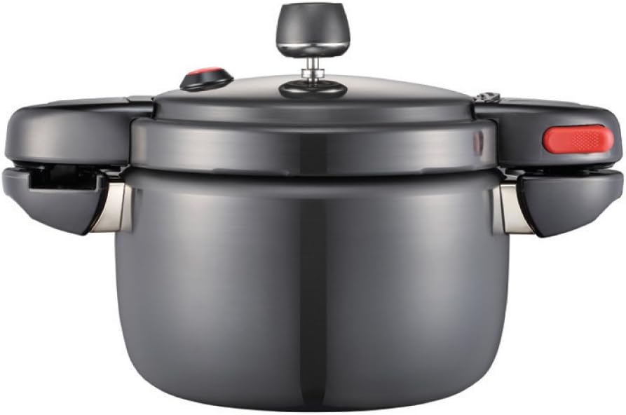 PN Poong Nyun New Black Pearl Stovetop Pressure Cooker (6 Servings (3.4L))