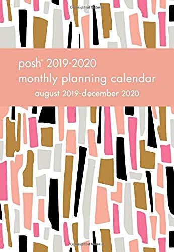 Posh: Tesserae 2019-2020 Monthly Pocket Planning Calendar by Andrews McMeel Publishing