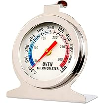 Termometro Forno Lantelme - Acciaio Inox, 0-300°C, Analogico - Foto 6