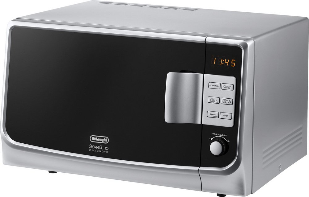 DeLonghi Microondas Plata MW 25 GPS, 1000 W: Amazon.es: Electrónica
