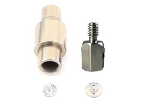 3/8 inch 9,5 mm Nipple Rivet Setting Tool - Jeans Rivet Die Set for Manual Hand Press Machine