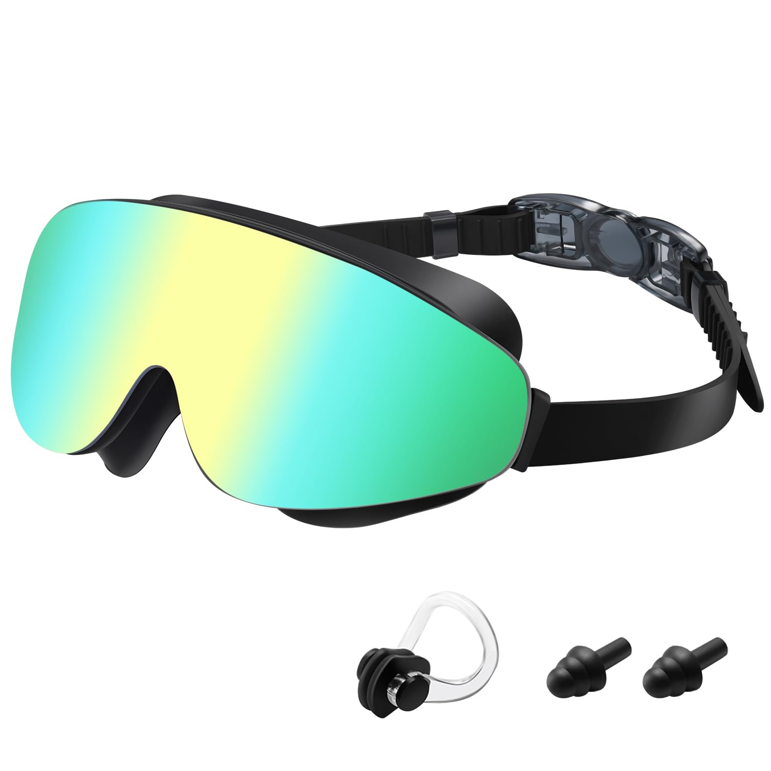 Vatefery Swimming Goggles Kids Toddler 6-14,Crystal Clear Polarized Swim Goggles for Kids,Junior Children Girls Boys,Anti-Fog,Waterproof,UV Protection Wide Vision Lenses