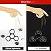 EDC Fidget Spinner Toy,Poonning Head Spinners With Hybrid Ceramic Bearing Focus,Office,Work,Home Toy 2-3 Min Fast Spin Killing Time For ADHD,ADD,Autism,Stress and Anxiety Relief,Boredom