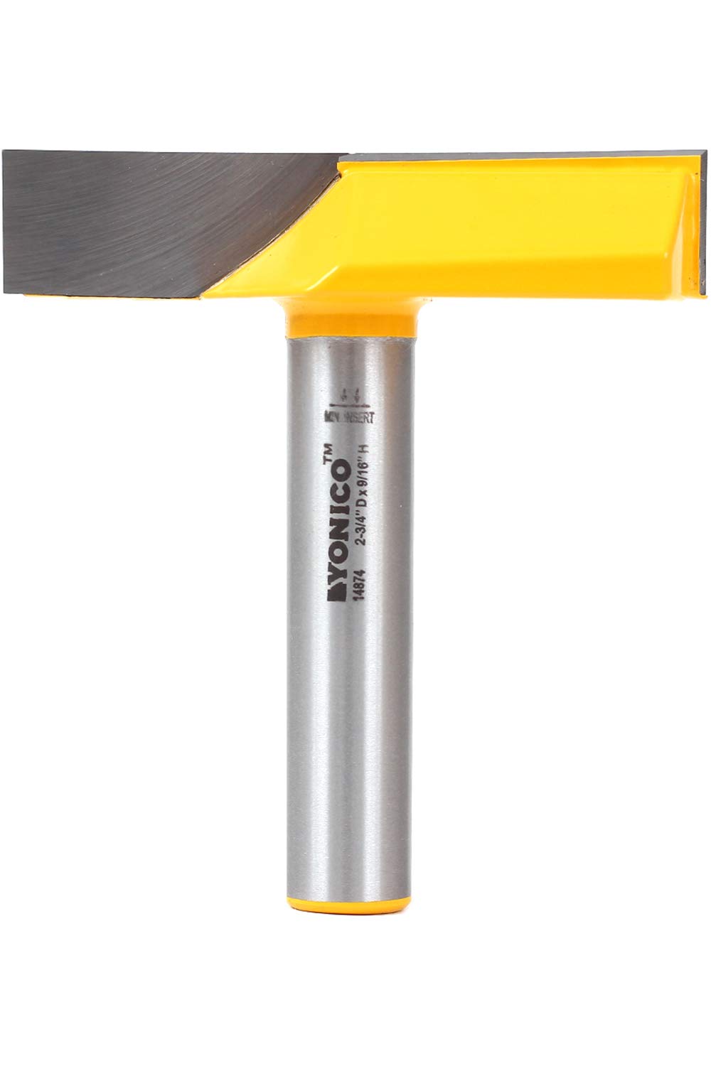 YONICO 14874 2-3/4-Inch Diameter Bottom Cleaning Router Bit 1/2-Inch Shank