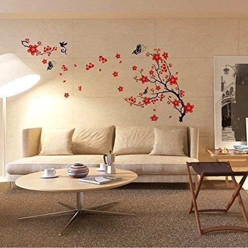 WALPLUS Removable Wall Stickers for Kids Nursery Bedroom Decor, Baby Room, Playroom - Peel & Stick Animal, Flower, Princess Wall Decals