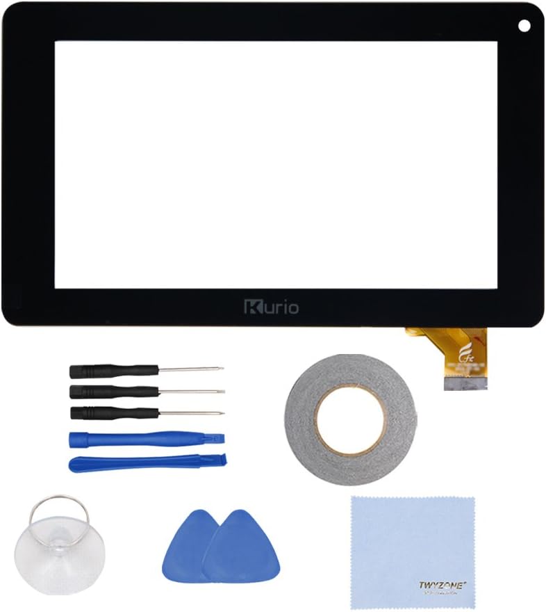 TWYZONE NEW Replacement Touch Screen Digitizer for KURIO XTREME 7 C14100 C14150 7 inch Tablet PC