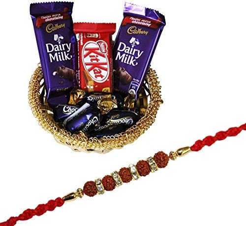 SFU E Com Rakhi with Sweet Chocolate