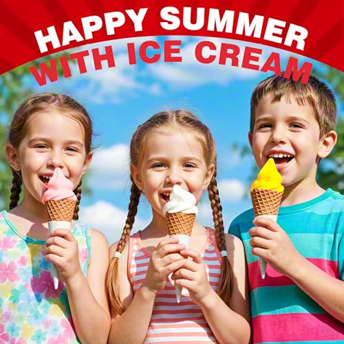 Ezato Ice Cream Maker Attachment for KitchenAid, Ice Cream Maker Bowl | For KitchenAid 4.5/5/6 Quart and Larger Models, Frozen Ice Cream & Sorbet Gelato Maker, White, Mixer/Machine NOT Included