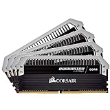 CORSAIR DOMINATOR PLATINUM 64GB (4x16GB) DDR4 3200MHz C16 Desktop Memory - CMD64GX4M4C3200C16