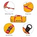 Weanas Foldable Tent Bag Ultra Lightweight Packable Outdoor Camping Duffel Bag with Zipper Handy Foldable Camping Tent Bag for Camping Hiking Outdoor Sports (Yellow, for 2-3 Man Tent)