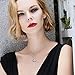 Osiana Swan Pendant Necklace Jewelry Gift With Crystal from Swarovski Elements Platinum-Plated ,18