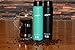NAK Fitness Quench Bottle 24oz. Two Lids BPA Free Double Wall Vacuum Insulated Stainless Steel Water Bottle