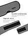 Sleep Mask, Voluex 3D Contoured Sleeping Eye Mask & Blindfold with Breathable Memory Foam for Men/Women/Kids, 100% Blockout Light Grey Eye Cover with Anti-Slip Adjustable Strap for Travel/Naps