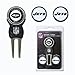 Team Golf NFL New York Jets Divot Tool Pack With 3 Golf Ball Markers Divot Tool with 3 Golf Ball Markers Pack, Markers are Removable Magnetic Double-Sided Enamel