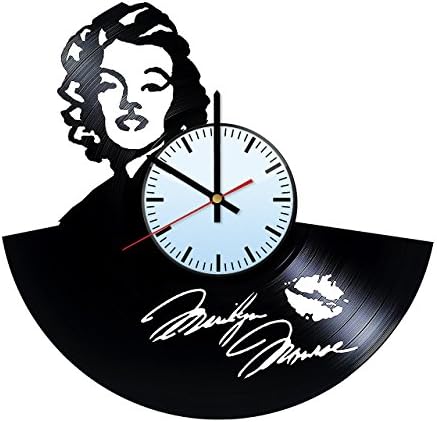 Marilyn Monroe Art Vinyl Record Wall Clock - Get unique of home room wall decor - Gift ideas for boys and men – Unique Art Design