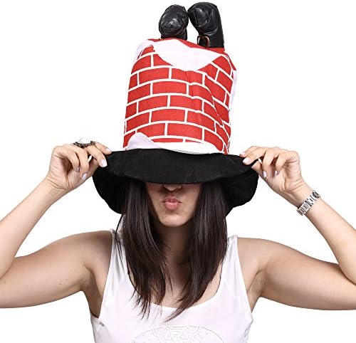 Madcaps Santa in Chimney Christmas Hat