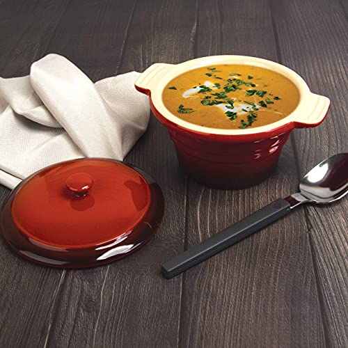 Essence Mini Dutch Oven Casserole Dish Lid, 14oz / 400ml, Salsa/Cream Pricepulse