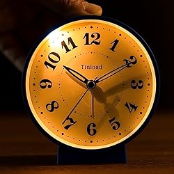 Tinload 4.5" Battery Operated Antique Retro Analog