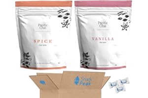 Pacific Chai Latte Instant Powder Snack Peak Variety Gift Box (2 – 3 lb Bags) – Vanilla and Spice